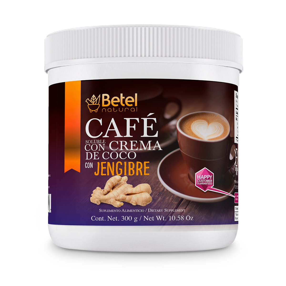 Café con Crema de Coco con Jengibre