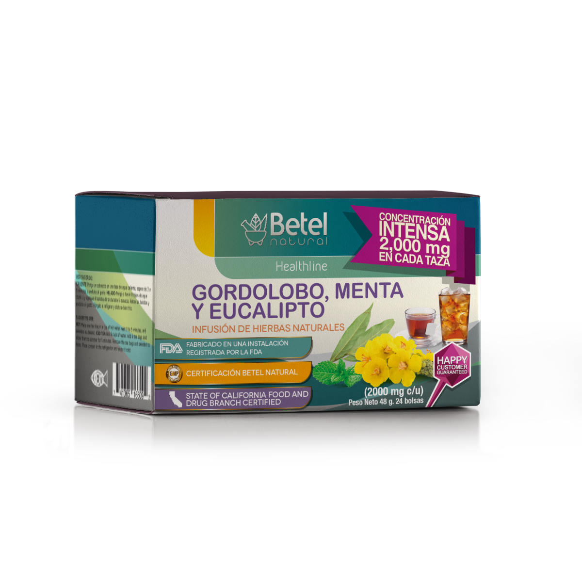 Gordolobo, Eucalipto, Menta Té