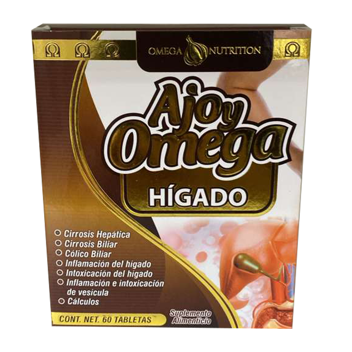 Ajo y Omega - Higado