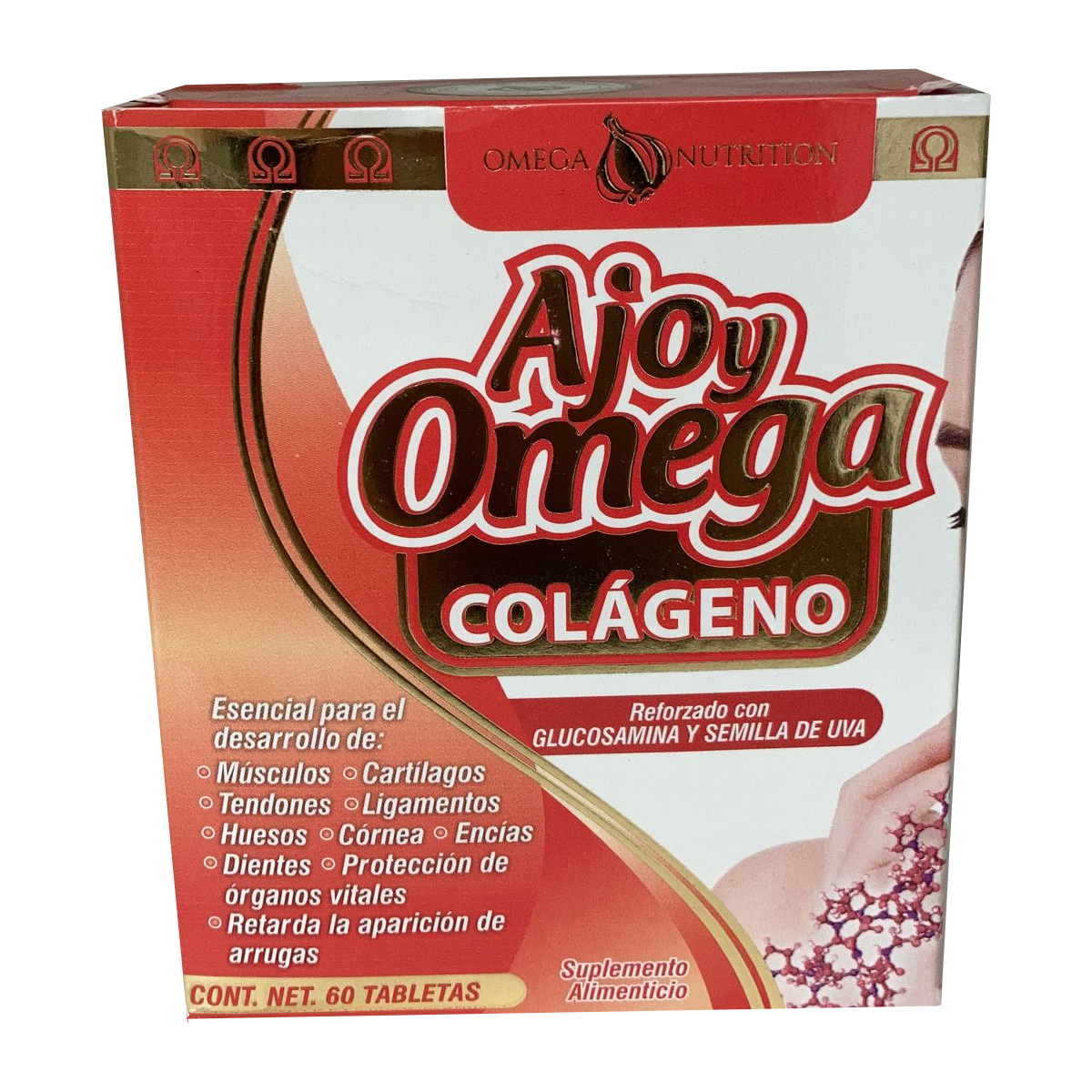 Ajo y Omega Colágeno