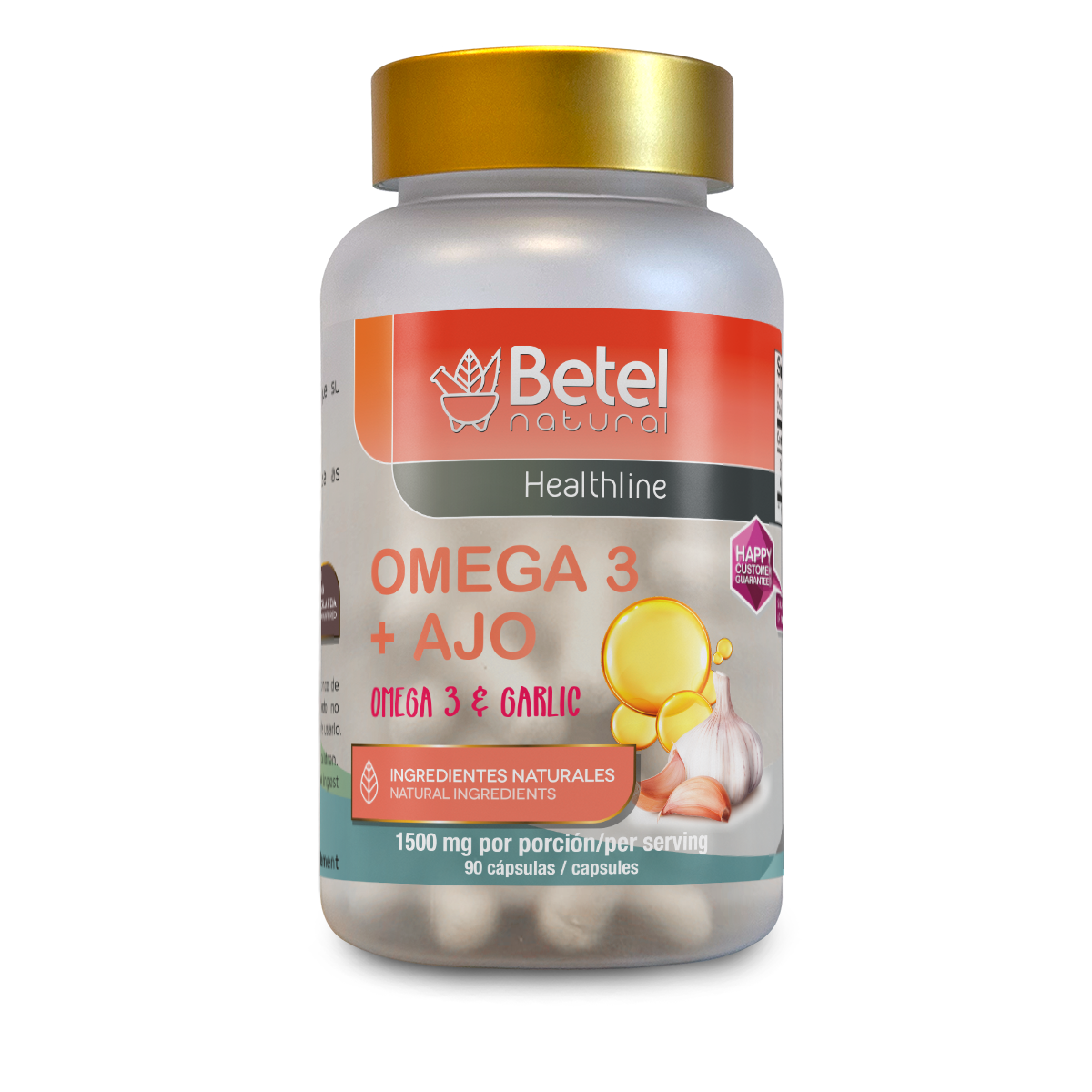 Omega 3 + Ajo Cápsulas